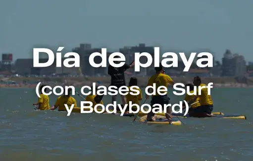 Beach day con clase de Surf